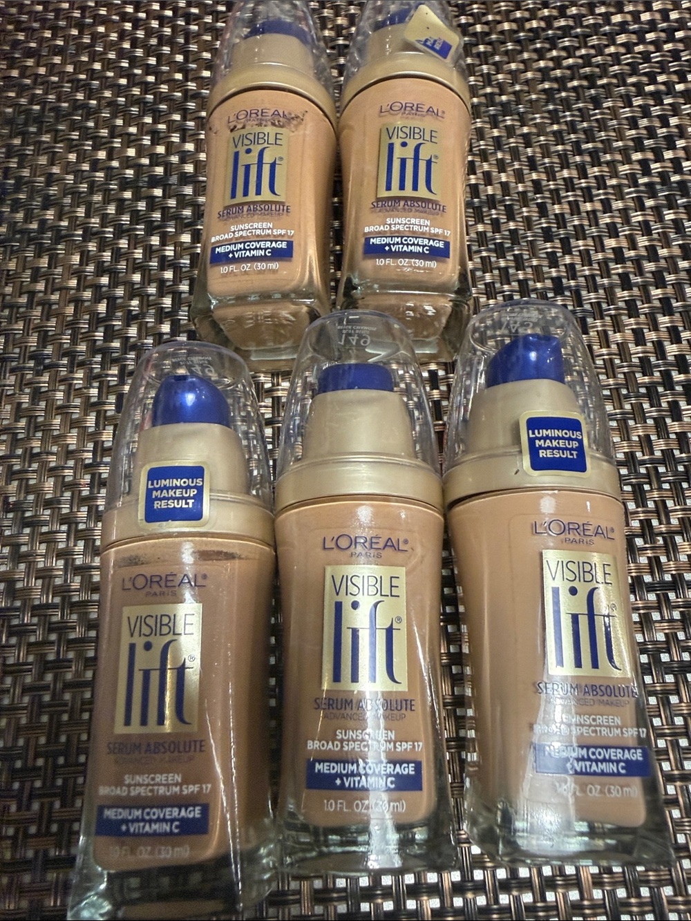 L'Oreal Visible Lift Liquid Foundation - Beige/Tan Shades